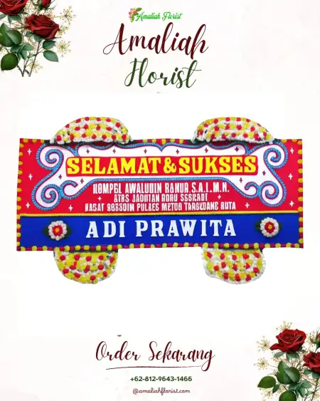 Papan Bunga Ucapan Selamat Pamukan Utara